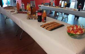 Merci à Framboise et toute son équipe du Fournil du Sud pour cet excellent apéritif.
Merci à Michel pour les punch.
#fournildusud, #apéroauGPN